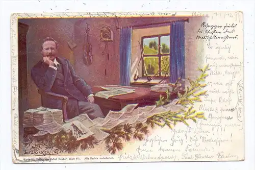 BERÜHMTE PERSONEN - PETER ROSEGGER, Schriftsteller, 1899