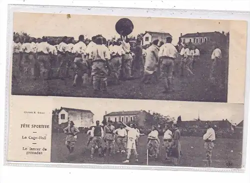 SPORT - CAGE BALL, Militär-Wettkampf