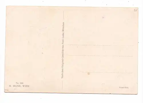 MUSIK - OPER - RICHARD WAGNER, Lohengrin, Künstler-Karte, Munk - Wien