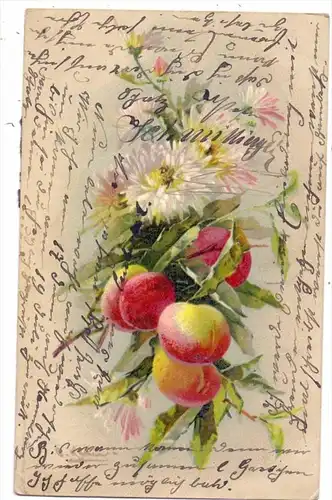 KÜNSTLER / ARTIST - CATHARINA KLEIN, Obst und Blumen, 1907
