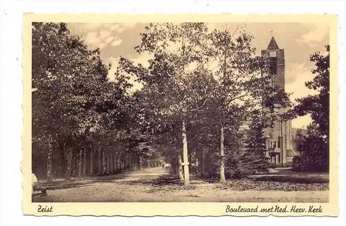 NL - UTRECHT - ZEIST, Boulevard met N.H. Kerk