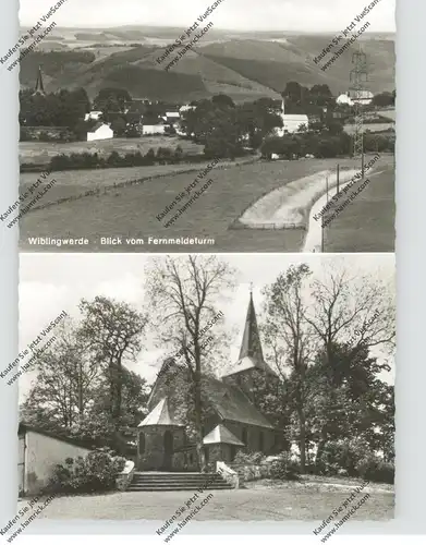 5992 NACHRODT - WIBLINGWERDE, Pfarrkirche, Dorfansicht