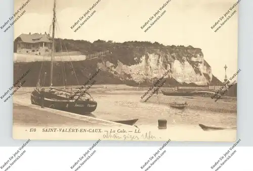 F 76460 SAINT VALERY EN CAUX, La Cale, Louis Levy # 170