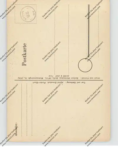 PFINGSTEN - Mädchen mit Maikäfern, "Maikäfer flieg...., Künstler Alfred Knesebeck