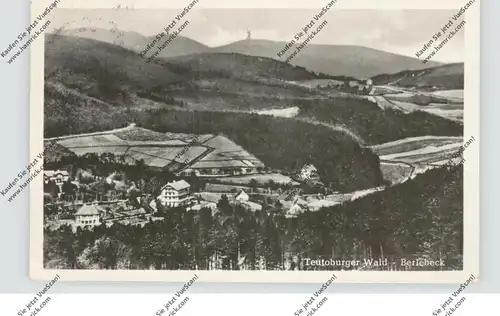 4930 DETMOLD - BERLEBECK, Blick auf den Ort, 1951