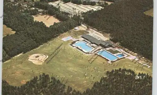 4170 GELDERN - WALBECK, Freibad, Luftaufnahme