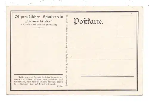 OSTPREUSSEN - MEHLSACK / PIENIEZNO, Walschtal
