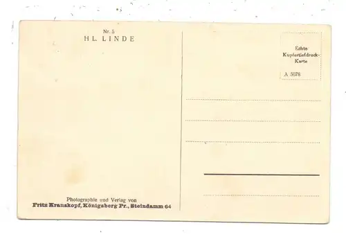 OSTPREUSSEN - HEILIGELINDE / SWIETA LIPKA, Kloster, Verlag: Krauskopf