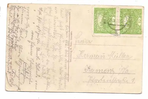BÖHMEN & MÄHREN - DITTERSBACH - BALZHÜTTE / JETRICHOVICE - NA TOKANI, Häuser im Wald, 1920