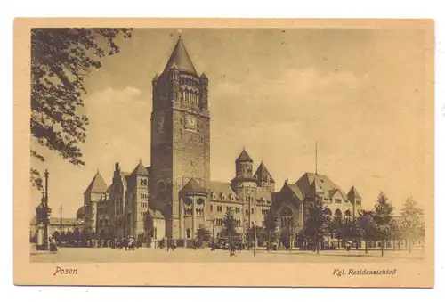 POSEN - POSEN Stadt, Residenzschloß