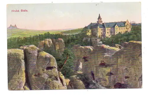 BÖHMEN & MÄHREN - GROSS SKAL / HRUBA SKALA, Schloss, 1917