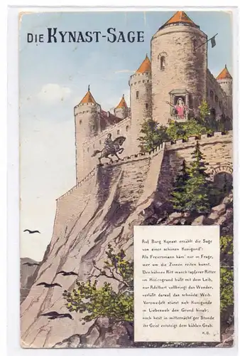 NIEDERSCHLESIEN - HERMSDORF / SOBIESZOW, Burg Kynast / Chojnik, Die Kynast-Sage