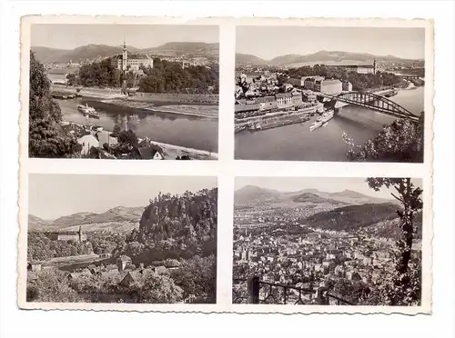 BÖHMEN & MÄHREN  - TETSCHEN - BODENBACH / DECIN - PODMOKLY, Mehrbild-AK, 1939