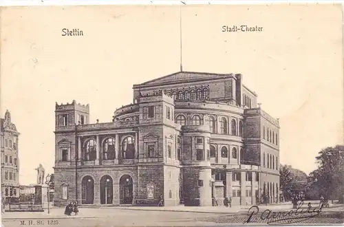 POMMERN - STETTIN / SZCZECIN, Stadt-Theater, ca. 1905