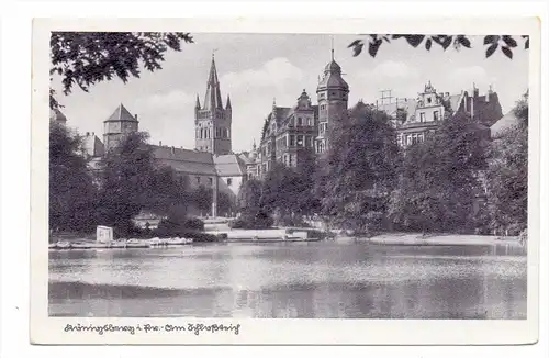 OSTPREUSSEN - KÖNIGSBERG / KALININGRAD, Schlossteich, 193..