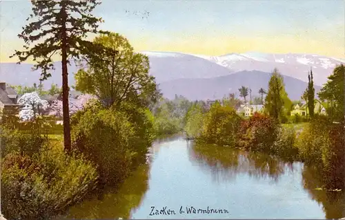 NIEDERSCHLESIEN - WARMBRUNN / CIEPLICE SLASKIE ZDROJ, Zacken bei Warmbrunn