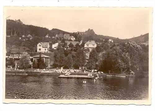 BÖHMEN & MÄHREN  - KLEINSKAL / MALA SKALA, Freibad an der Iser, 1943