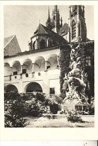 BÖHMEN & MÄHREN - BRÜNN / BRNO, Bischofshof und Dom, Nachkriegskarte