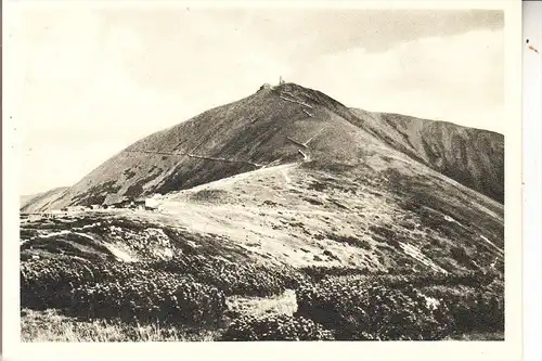 NIEDER - SCHLESIEN, SCHNEEKOPPE / SNEZKA, Nachkriegskarte