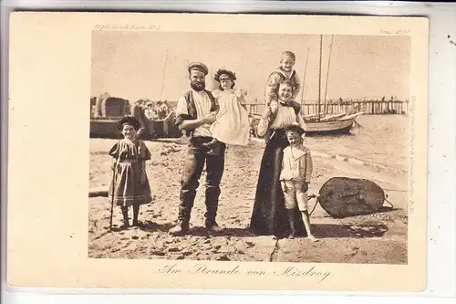 POMMERN - MISDROY / MIEDZYZDROJE, Am Strande