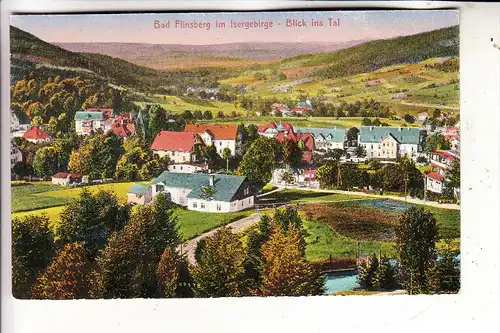 SCHLESIEN - NIEDERSCHLESIEN, BAD FLINSBERG / SWIERADOW ZDROJ, Blick ins Tal, 1922