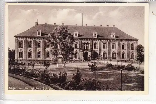 NIEDERSCHLESIEN, SAGAN / ZAGAN, Herzogliches Schloss, 1933