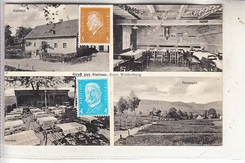 SCHLESIEN - NIEDERSCHLESIEN, STEINAU Kreis WALDENBURG, Gasthof zum Schwarzen Berge, 1932