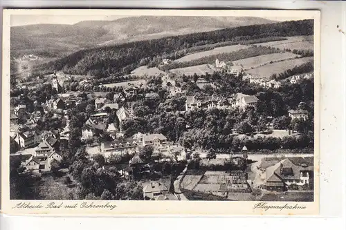 NIEDER-SCHLESIEN, BAD ALTHEIDE / POLANICA ZDROJ, Flugaufnahme 1937