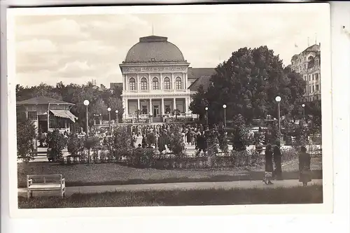 BÖHMEN & MÄHREN -FRANZENSBAD / FRANTISKOVY LAZNE, Adolf-Hitler-Platz mit Kurhaus