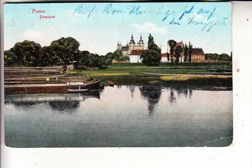 POSEN - POSEN / POZNAN, Dominsel, 1915, Binnenschiffe