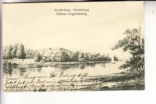 DK 6400 SONDERBORG / SONDERBURG, Schloss Augustenburg, 1911