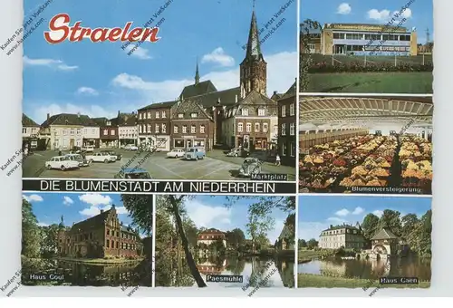 4172 STRAELEN, Mehrbild-AK