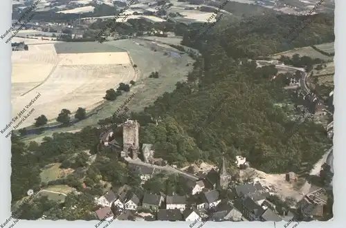 4320 HATTINGEN - BLANKENSTEIN, Burg, Luftaufnahme 1961