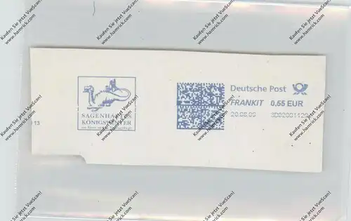 TIERE - DRACHEN / Dragon / Draak / Drago / El Dragon, Maschinenstempel Königswinter