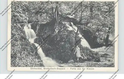5407 BOPPARD, Ehrbachtal, Partie aus der Klamm, 1927
