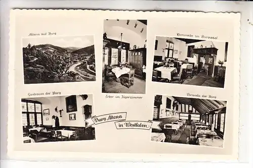 5990 ALTENA, Gasthaus Burg Altena, 1951