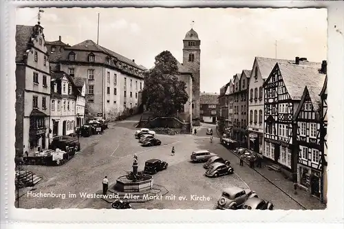 5238 HACHENBURG, Alter Markt, Oldtimer