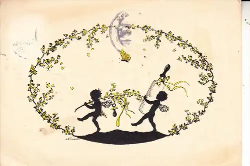 SCHATTENBILD - ELFEN, Babyflasche, Sonderstempel Köln NS-Fliegerkorps