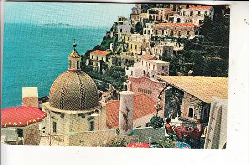 I 84017 POSITANO, advertising card PAN AM