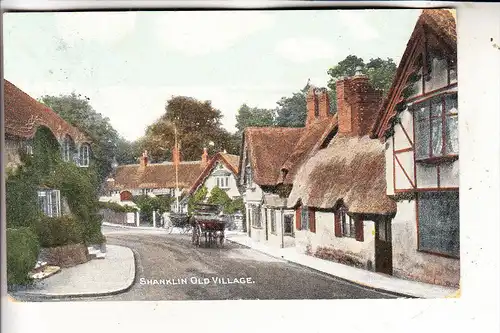 UK - ENGLAND - ISLE OF WHITE - SHANKLIN, Old village, 1912