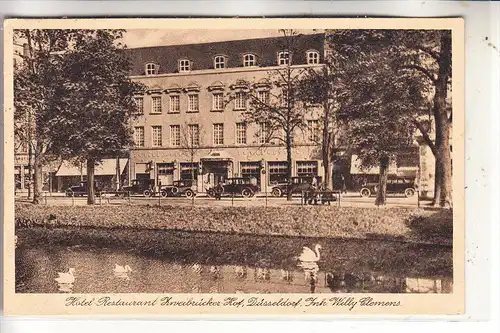 4000 DÜSSELDORF, Hotel Zweibrücker Hof, Königsallee, 1929