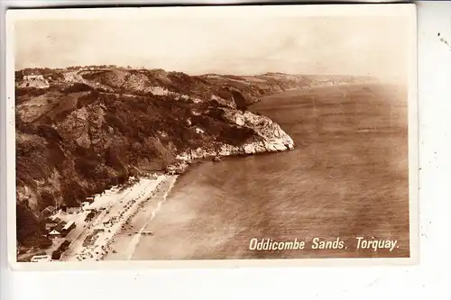 UK - DEVON - TORQUAY, Oldicombe Sands, air view, 1950