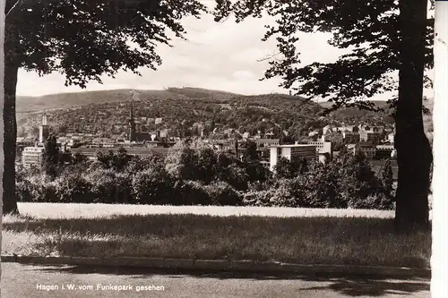 5800 HAGEN, v. Funkepark gesehen, 1956