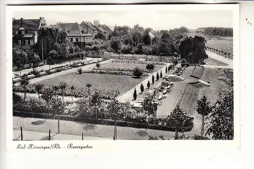 5462 BAD HÖNNINGEN, Rosengarten,  195...