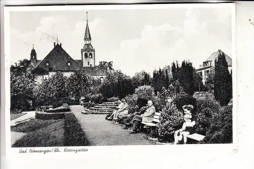 5462 BAD HÖNNINGEN, Rosengarten,  195...