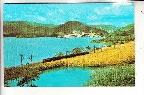 PANAMA - Miraflores Lake, Railway