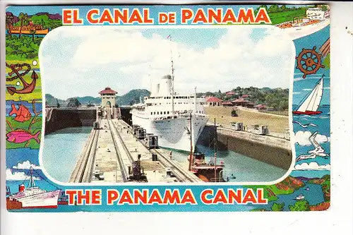 PANAMA - Miraflores Locks, SS KUNGSHOLM