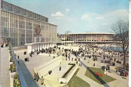 EXPO - BRUSSEL 1958, Pavillon USA / RUSSIA