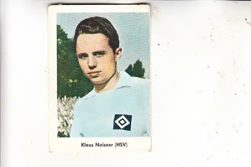 SPORT - FUSSBALL - HAMBURGER SPORT VEREIN - KLAUS NEISNER, Sammelbild, Anfang 60er Jahre