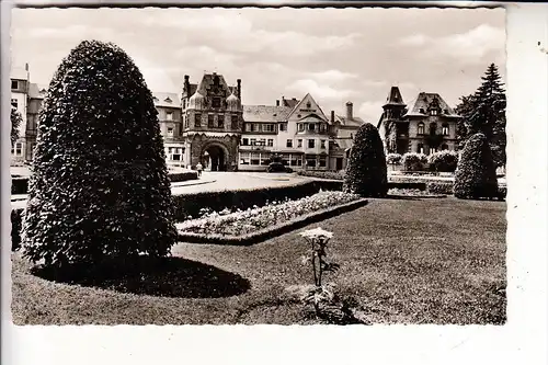 5470 ANDERNACH, Rheinanlagen, Blick auf das Rheintor, 1961